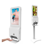 Sanitizer & Temperature Kiosk